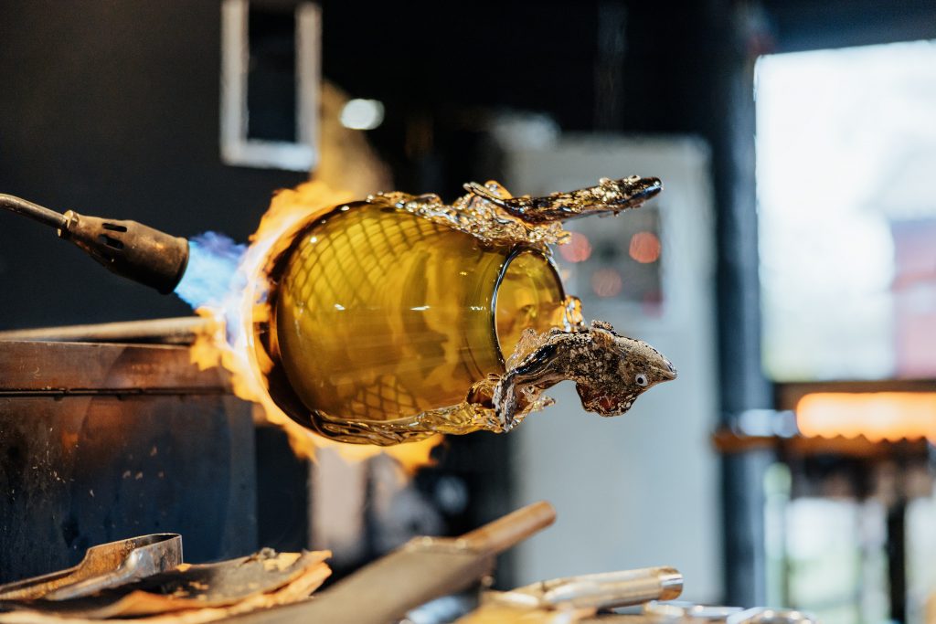 Glastillverkning Orranäs Glasbruk, Glasriket