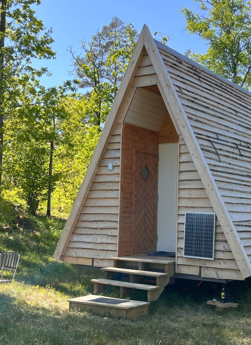 Glamping hos Rugstorps Lantgård i Glasriket